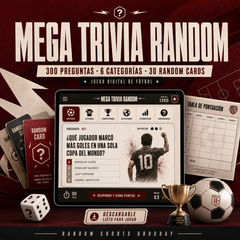 MEGA TRIVIA RANDOM | Juego de Trivia de Fútbol