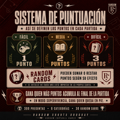 MEGA TRIVIA RANDOM | Juego de Trivia de Fútbol